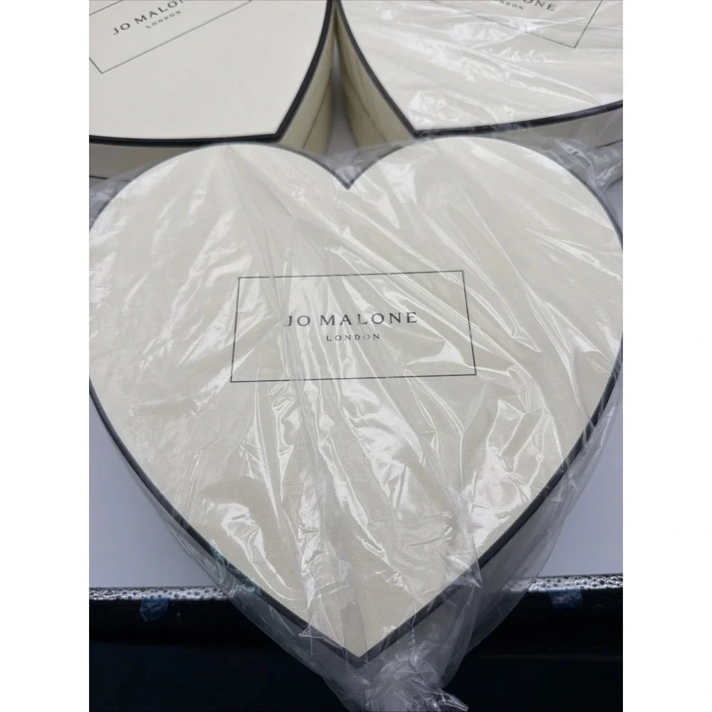 Set Of 3 Jo Malone Heart Empty Gift Boxes Valentine Special. Brand New